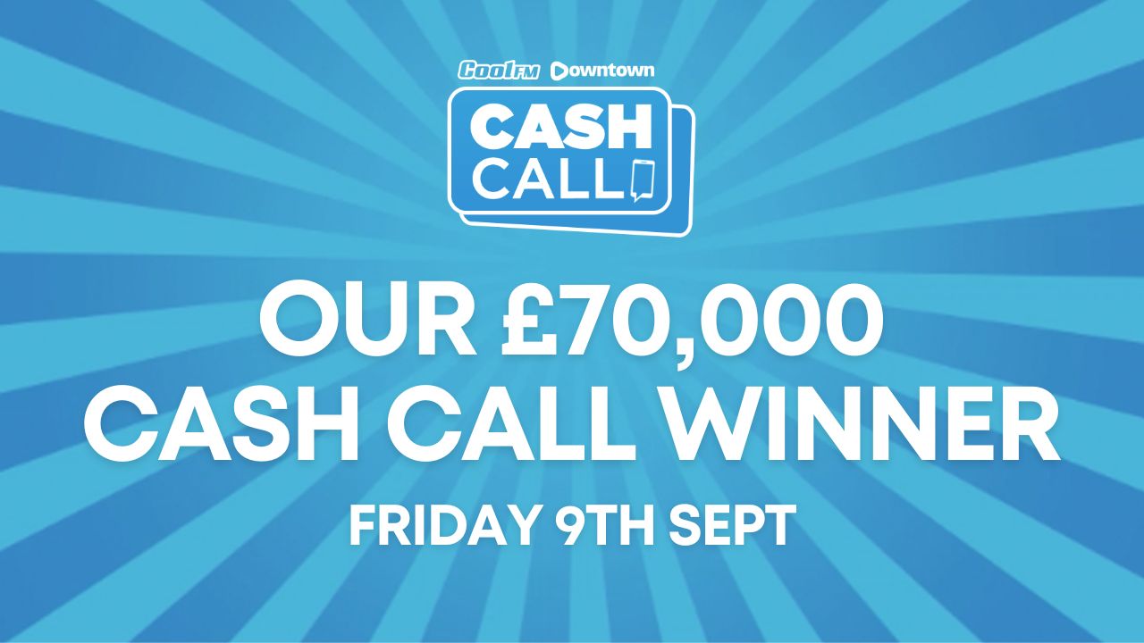 Listen to Friday 9th September's £70,000 Cash Call Winners Cool FM